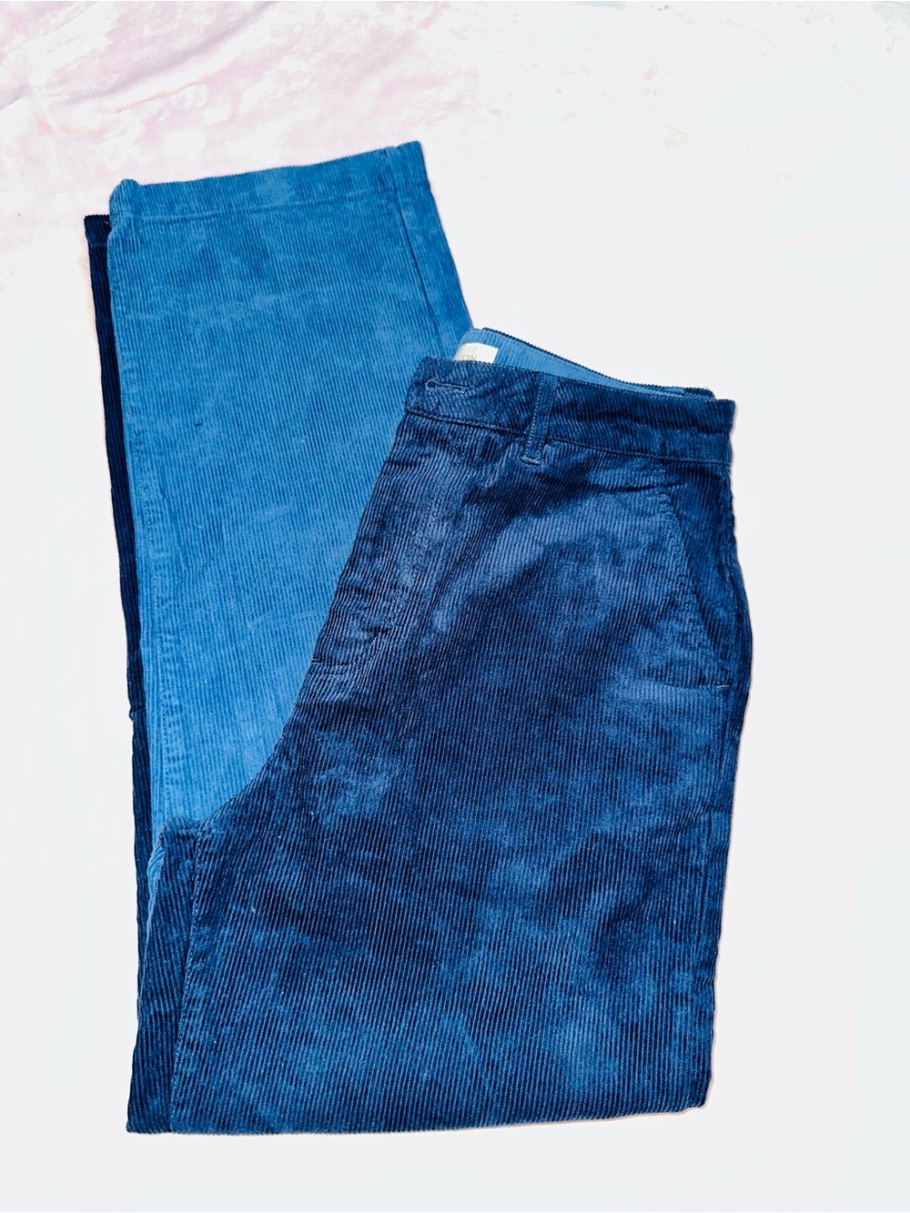 PacSun Two-Tone Blue Straight Leg Jeans - Picture 13 of 14